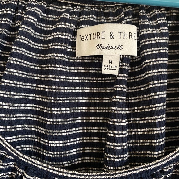 Madewell Texture & Thread Striped Top - Picture 3 of 5